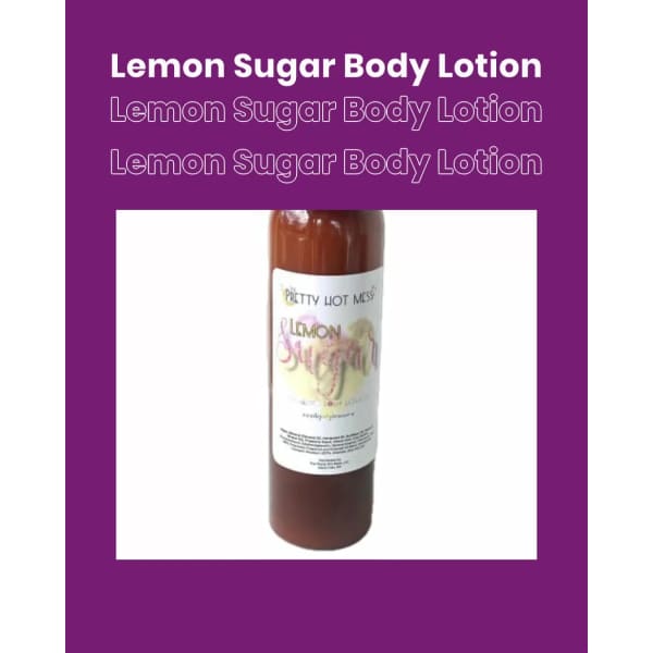 *Lemon Sugar Body Lotion