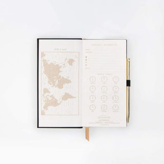 Black ’Deep Dark Secrets’ Notebook - note pad