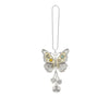 Sparkly Gem Car Charms - Butterfly