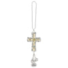 Sparkly Gem Car Charms - Cross