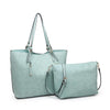 Iris Bag in a by Jen and Co. - Tiffany Blue - Tote
