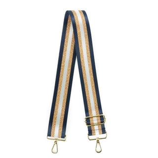 Kedzie Interchangeable Guitar Straps - 24 Carat Navy - Done