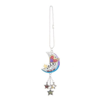 Colorful Car Charms - Moon and Hearts