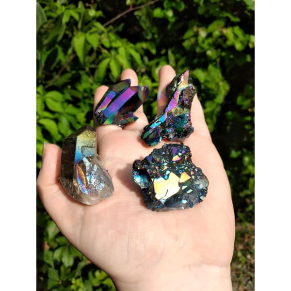 Rainbow Titanium Quartz - Crystals