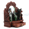 Absinthe Black Cat Statue with Hidden Drawer By Lisa Parker