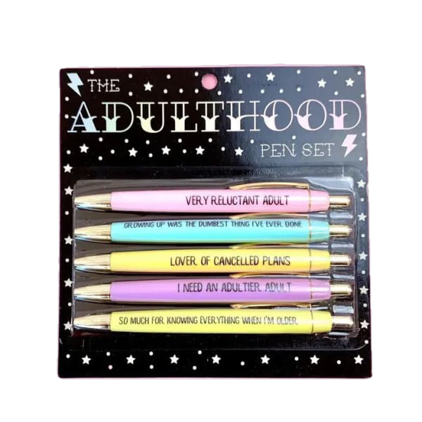 *Adulthood Pen Set - Pens