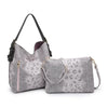 Alexa Hobo by Jen and Co. - Pink Leopard - Handbags