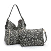 Alexa Hobo by Jen and Co. - Snow Leopard - Handbags