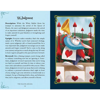 Alice in Wonderland Tarot Deck and Guidebook - Cards