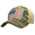 America Distressed Trucker Snap Back Hat - Camo - Hats