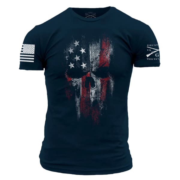 American Reaper 2.0 Midnight Navy Mens T by Grunt Style