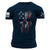 American Reaper 2.0 Midnight Navy Mens T by Grunt Style -