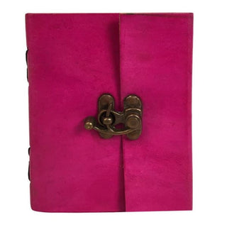 Antique Pink Leather Journal