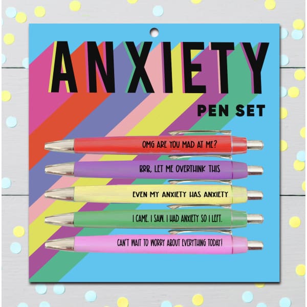 Anxiety Pen Set - Pens