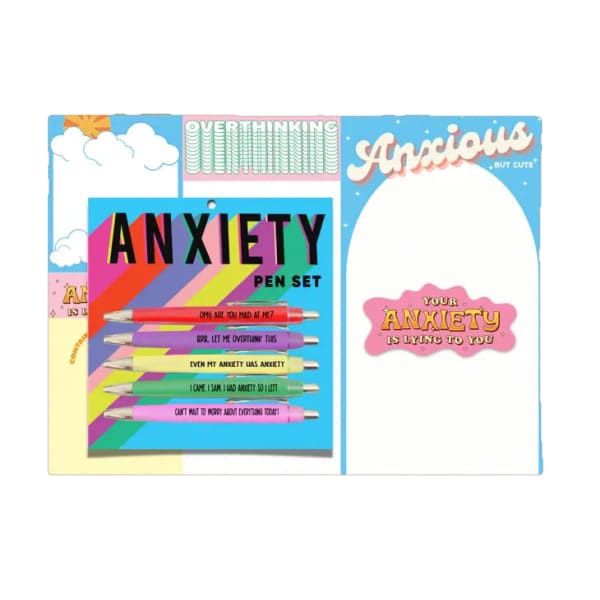 Anxious But Cute Gift Set - note pad