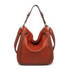 Aris Satchel Bag by Jen and Co. - Rust - Handbags