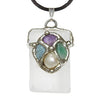 Ask Believe Receive Beam of Light Pendant by Seeds -