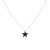 Back in Black Star Necklace - Necklaces Gold Silver