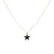 Back in Black Star Necklace - Necklaces Gold Silver