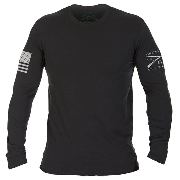 Not Your Basic Long Sleeve T by Grunt Style - Discontinued -