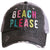 Beach Please Trucker Hat - Distressed Grey - Hats