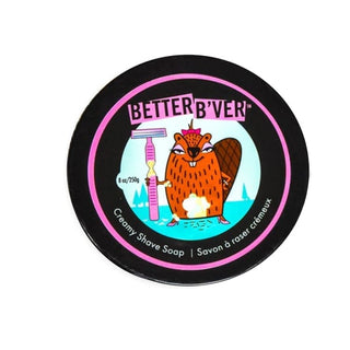 Better B’ver Creamy Shave Soap - Beaver Tub