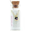 Birthstone Bottle Necklace - June/Alexandrite - Necklaces