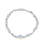 Birthstone Charm Bracelets - April - Diamond - Bracelet
