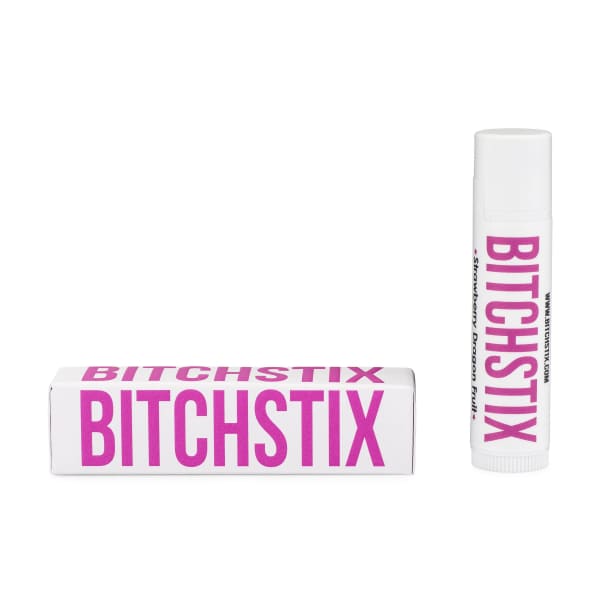 Bitchstix Strawberry Dragonfruit Organic Lip Balm - Beauty