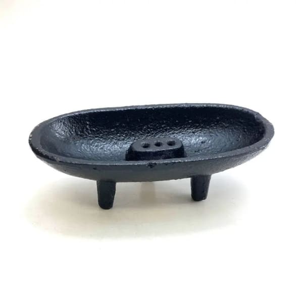 black cast iron canoe burner - Incense Burner