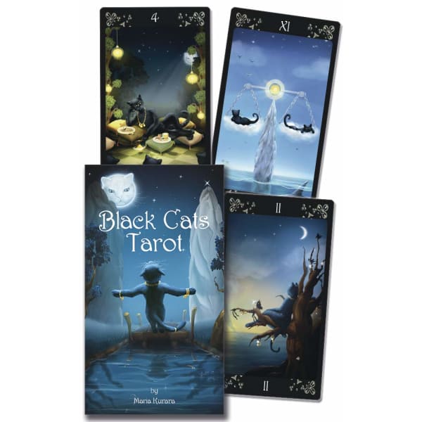 Black Cats Tarot Deck - Cards