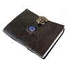 Authentic Leather Journal Embellished with Lapis