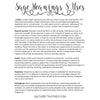 •Seven Chakra Sage