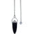 Black Tourmaline Pendulum w/Citrine