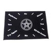 Black Velvet Pendulum Mat - Pentagram
