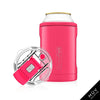 Brümate Hopsulator Duo 2-IN-1 - Neon Pink - tumbler