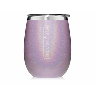 Brümate Uncorked Wine Tumbler - Glitter Violet
