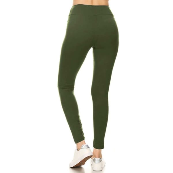 Buttery Soft Olive Leggings