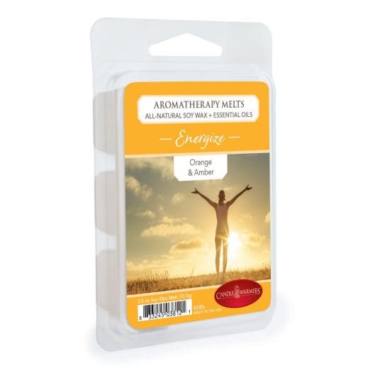 Candle Warmers Wax Melts - Aromatherapy Energize Orange &