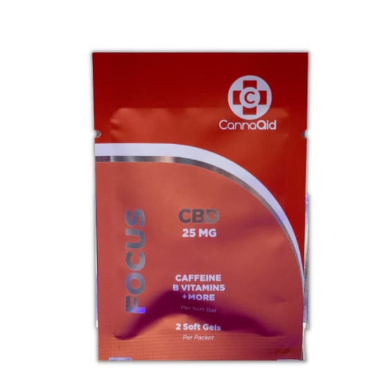 CBD Focus Vegan Soft Gels - Supplements