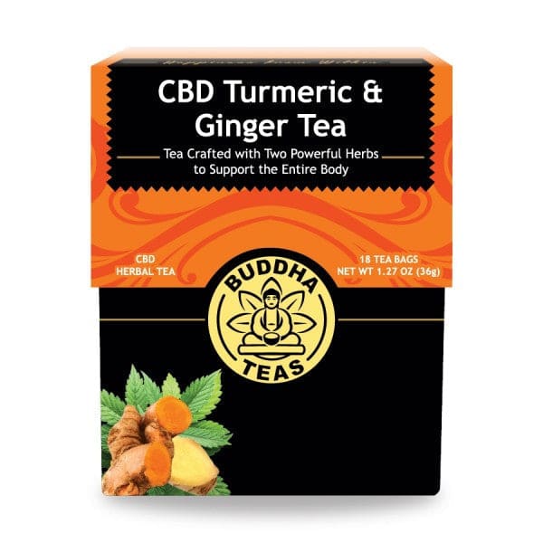 CBD Turmeric & Ginger Tea by Buddha