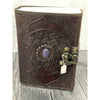 Celtic Triple Moon Leather Journal - journal