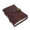 Celtic Triple Moon Leather Journal - journal