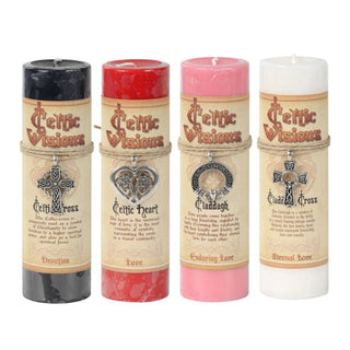Celtic Visions Pewter Pendant Candles - Candle