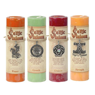 Celtic Visions Pewter Pendant Candles - Candle