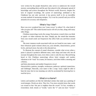 Chaldean Numerology For Beginners - Book
