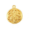 Charmed I’m Sure Bangle Bracelet by Clea Ray - Gold / Celtic