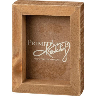 Christmas Wishes Mistletoe Kisses Box Sign 🎅🏼