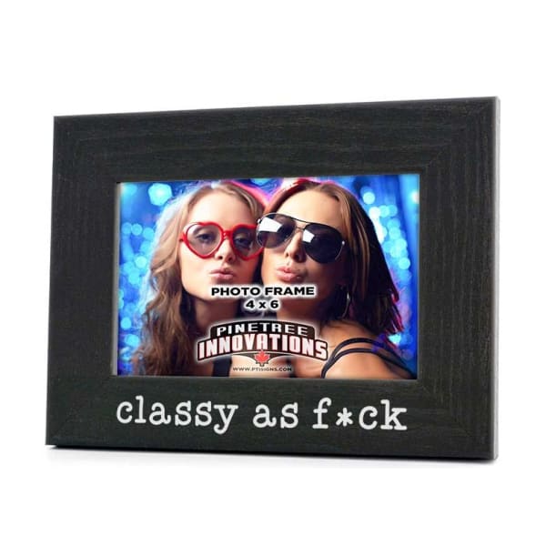 Classy As F*ck Photo Frame - Black - Picture