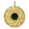 Lotus Birthstone Swarovski Bangle Bracelet - Gold / May